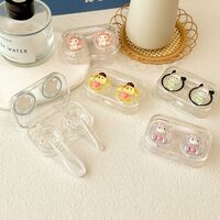 Mini soft contact lens kit W806-35透明五卡通