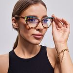 Оправа пластиковая с линзами с защитой от синего света, с флексом Elit 5739-EL