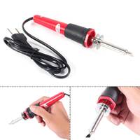 Soldering heating iron pen for glasses repair, 30 W, with interchangeable tips