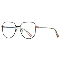 3D colorful whiskeys style metal blue blocker frames for glasses MORE 3052