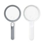 Magnifier with universal backlight, magnifying glass with handle 7518C-XX, diameter 75 mm, magnification: 5Х, 12Х