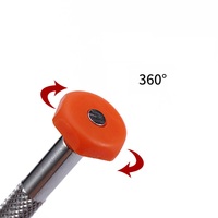 Набор из 3 отвёрток для ремонта очков - шлицевая, шестигранная, крестовая