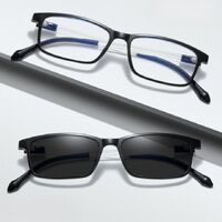Photochromic plastic glasses with protection Blue Cut KY2825-3变色镜
