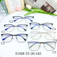 Оправа гибридная, металл + пластик, линзы с Blue Block покрытием SANTA 1568