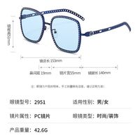 Metal sunglasses with UV400 protection 2951-2-GT