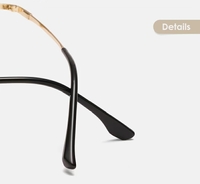 Оправа металлическая ультратонкая 80048