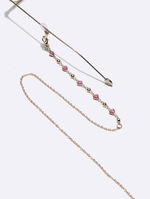 Стильная модная цепочка для очков со стрекозами GL1346