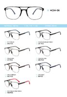 Металлическая оправа с дужками из материала TR-90 HC04-08