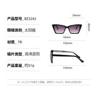 Plastic sunglasses in square frame for men Elit BZ3242-EL