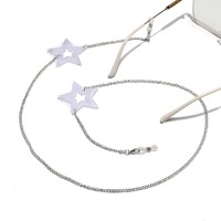 Цепочка для очков из сердец GL1234