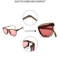 Солнцезащитные пластиковые портативные очки KY315-3焦下