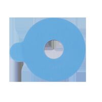 Липкий сегмент (липучки, слиперы, противоскользящие накладки для блокировки оптических линз) для линз, синий цвет, 1000 штук DAS1913