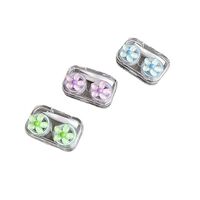 Mini soft contact lens kit W806透明五水滴花