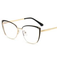 Metal glasses with blue light and UV protection 9710-3-GT