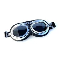 Safety shockproof sports goggles 风镜-哈雷银框-直角