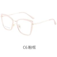 Combined frame (metal + TR90) or glasses with blue light protection, with spring hinges FA87067