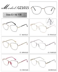 Metal frame with soft nose pad and spring hinges GZ1015-DA