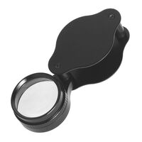 Folding magnifier 30x30mm折叠-XX, diameter: 30 mm, magnification: 30X