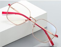 two-color  style metal blue blocker frames for glasses MORE 3052