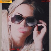 Салфетка для очков из материала микрофибра, плотный материал LDSM