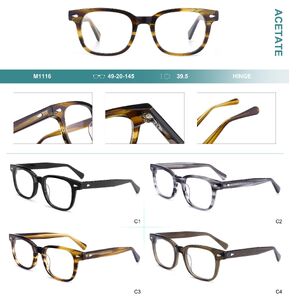 Оправа пластиковая из материала ацетат коллекция Big City M1116