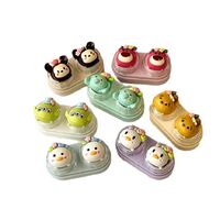 Мини-набор для мягких контактных линз выдвижной W-CT29头戴粉花