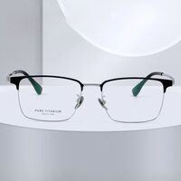 Оправа полуободковая сверхлёгкая титановая MAMO PT09008