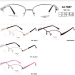 Metal eyeglass frame, material steel Allmilmo AL7087