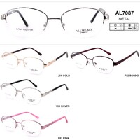 Metal eyeglass frame, material steel Allmilmo AL7087