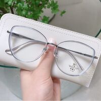 Combined frame (metal + TR90) with Blue Ray Cut protection lenses and flex MAMO S11859