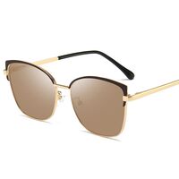 Очки металлические фотохромные с защитой от синего света 9707-GT