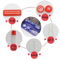 Contact lens kit with mirror and tweezers Eyekan K1701