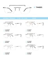 Titanium frames rimless TM4003