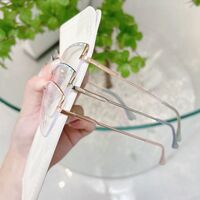 Combined nylor frame (metal + TR90) with Blue Ray Cut protection lenses and flex MAMO F93079