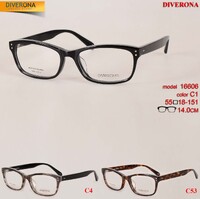 Plastic frames for glasses acetate material DIVERONA 16606