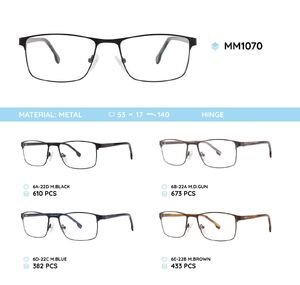 Оправа для очков металлическая мужская MM1070