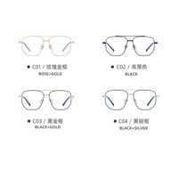 Metal glasses with blue light and UV protection 9655-3-GT