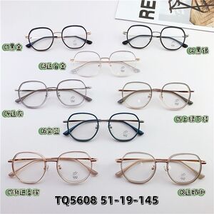 Hybrid metal + TR90 frame, with Blue Block coating SANTA TQ5608