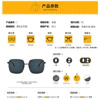 Polarized metal sunglasses with UV400 protection 2699-2-GT