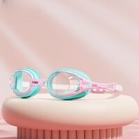 Swimming waterproof anti-fog goggles for kids (3-14 years), with earplugs and box, YJ5001-YU