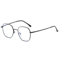 Metal glasses with blue light and UV protection 9665-2-GT