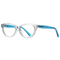 For young students pastic frames for glasses TR90+CA material (flex hinges) FOCUS FCS20209