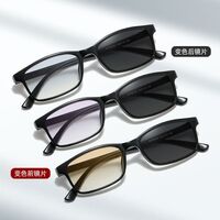 Reading TR90 plastic glasses photochromic with Blue Ray Cut protection KY3030B渐变, diopters from +1.00 to +4.00