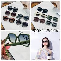Polarized metal + TR90 sunglasses P05KY 2914