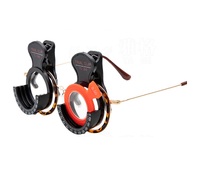 Насадка на очки (клипон) для пробных линз, набор из 2 штук TC-206