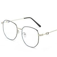 Metal glasses with blue light and UV protection 9803-2-GT