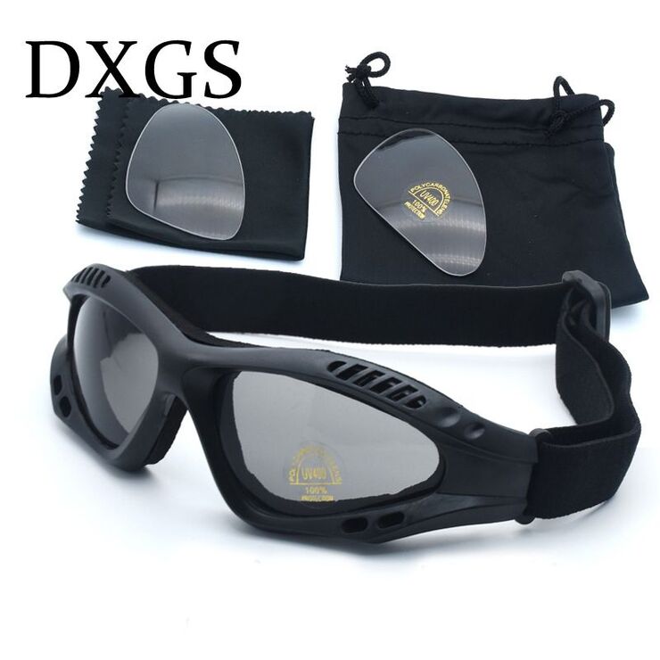 Safety shockproof sports goggles 战术-C2套装