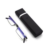 Очки-пенсне пластиковые для чтения с футляром 货号, диоптрии от +0.00 до +4.00, РМЦ=62-64