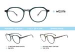 Plastic frames for glasses acetate material WD2176