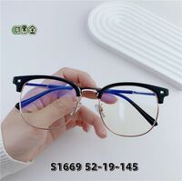 Hybrid frame, metal + TR90, with Blue Block protection SANTA S1669